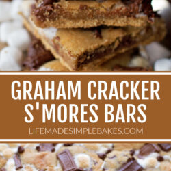 Graham Cracker S'mores Bars Recipe Pin