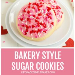 Bakery Style Sugar Cookies Recipe Pin