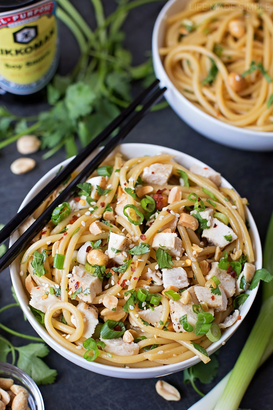 Sesame Soy Noodle Bowls