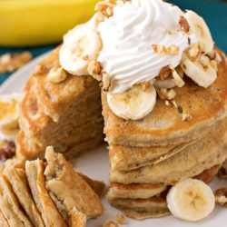 Buttermilk Banana Bread Pancakes