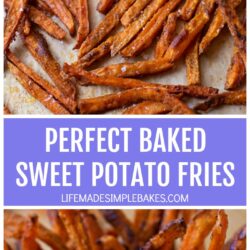 Baked Sweet Potato Fries Recipe Pin
