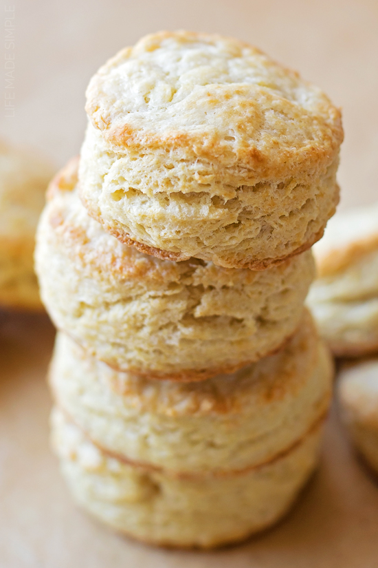 Buttermilk Biscuits | lifemadesimplebakes.com