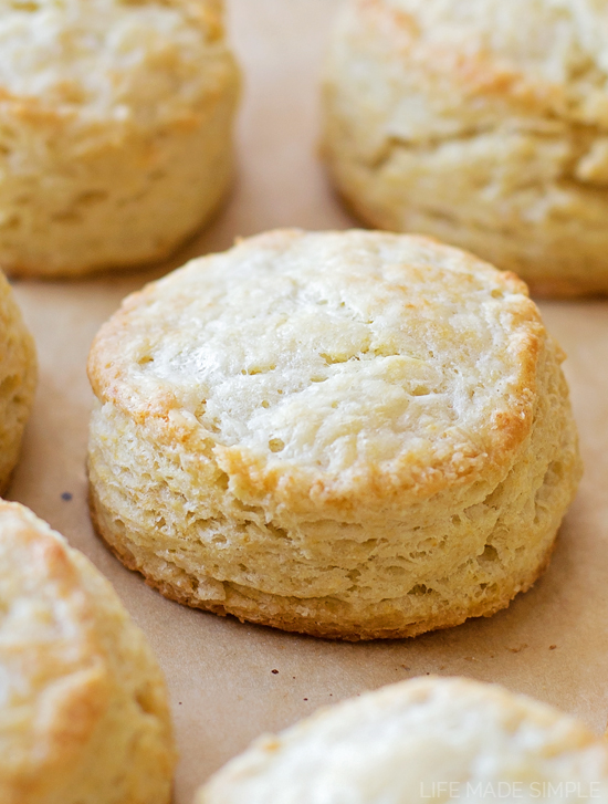 Buttermilk Biscuits | lifemadesimplebakes.com
