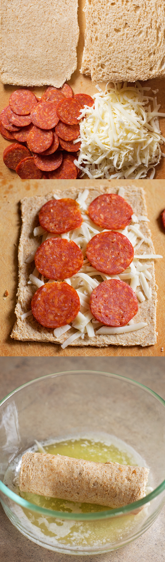 Grilled Cheese Pizza Roll Ups | lifemadesimplebakes.com