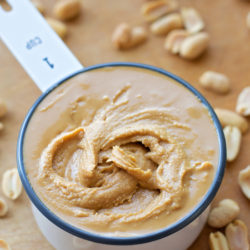 Homemade Honey Roasted Peanut Butter | lifemadesimplebakes.com