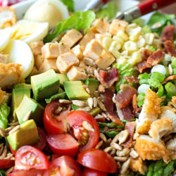 BLT Cobb Salad | lifemadesimplebakes.com