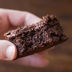Healthier Chocolate Snack Cake | lifemadesimplebakes.com