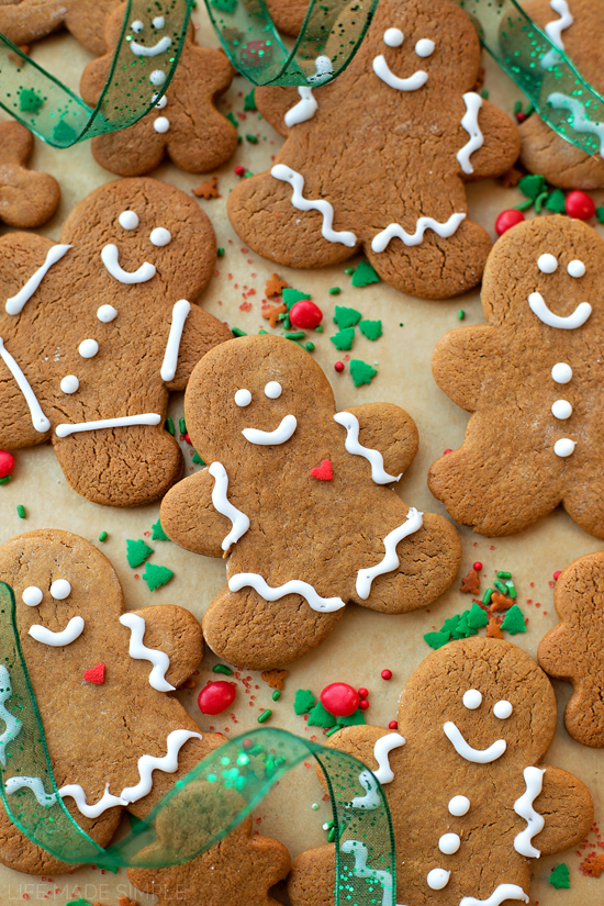 Classic Gingerbread Cookies | lifemadesimplebakes.com