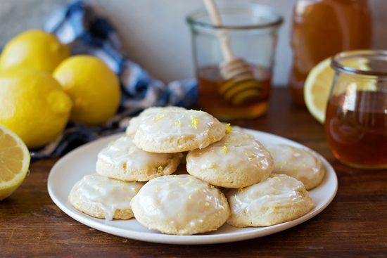 Lemon Honey Cloud Cookies | lifemadesimplebakes.com