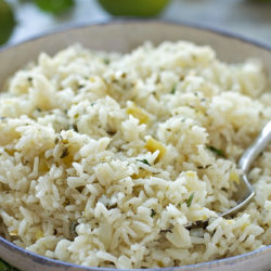 Cilantro Lime Rice | lifemadesimplebakes.com