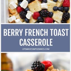 Berry French Toast Casserole Recipe Pin