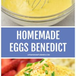 Homemade Eggs Benedict Recipe Pin