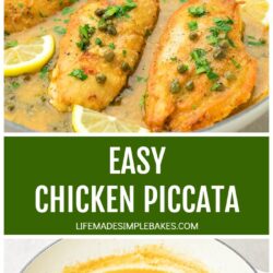 Easy Chicken Piccata Recipe Pin