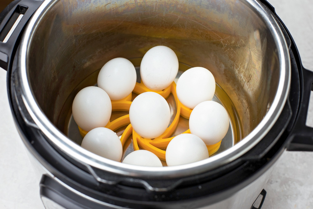 Eggs in instant pot