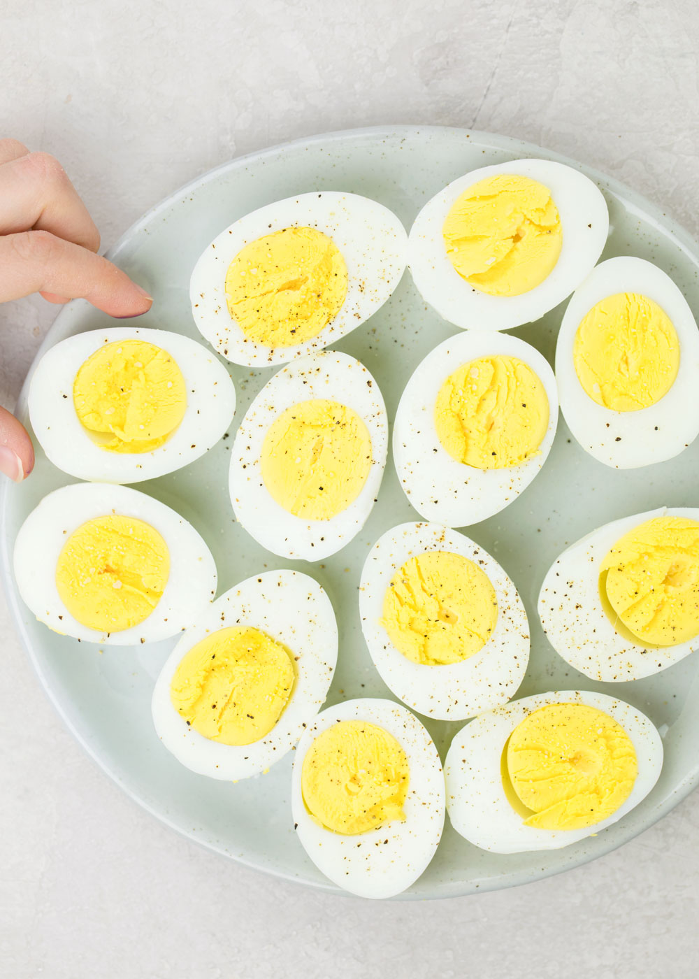 Instant pot hard boiled eggs recipe