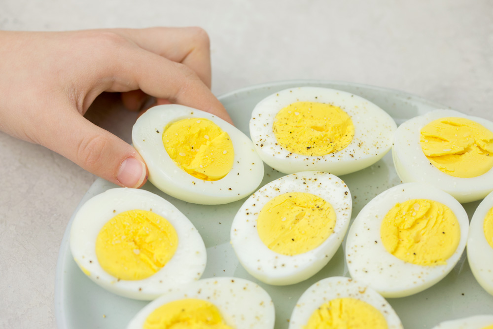 Instant pot boiled eggs