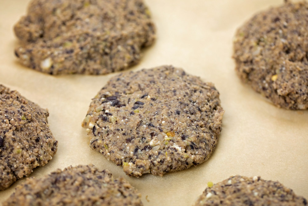 Quick and easy black bean burgers make a tasty alternative to their meat counterparts. Tasty AND healthy, what could be better? Black bean burger patties