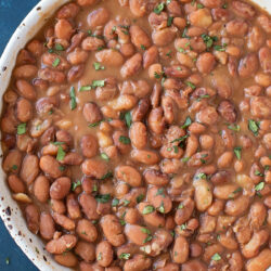 Instant Pot Pinto Beans in a bowl.