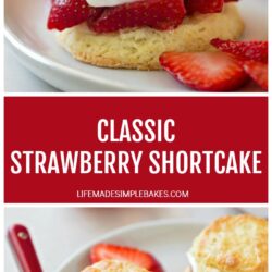 Classic Strawberry Shortcake Recipe Pin