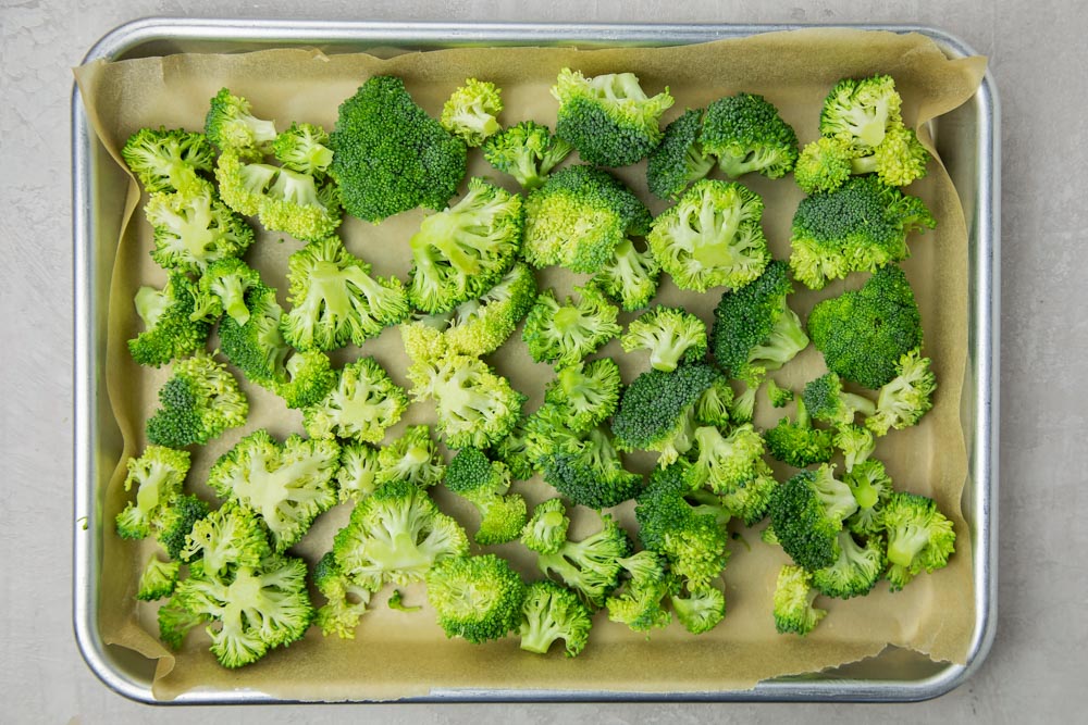How to roast broccoli on a sheet pan