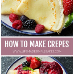 How to Make Crepes Recipe Pin