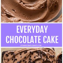 Easy Chocolate Cake Recipe Pin