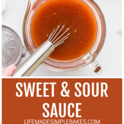 Sweet and Sour Sauce Recipe Pin