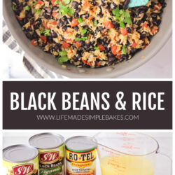 Black Beans and Rice Recipe Pin
