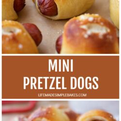 Mini Pretzel Dogs Recipe Pin
