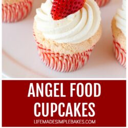 Angel Food Cupcakes Recipe Pin