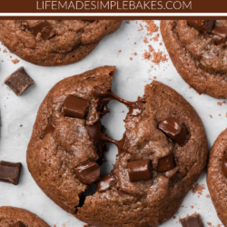 Enjoy the chocolaty delight of these Dark Chocolate Cookies. They are rich and decadent with a deep cocoa flavor and soft, chewy centers.